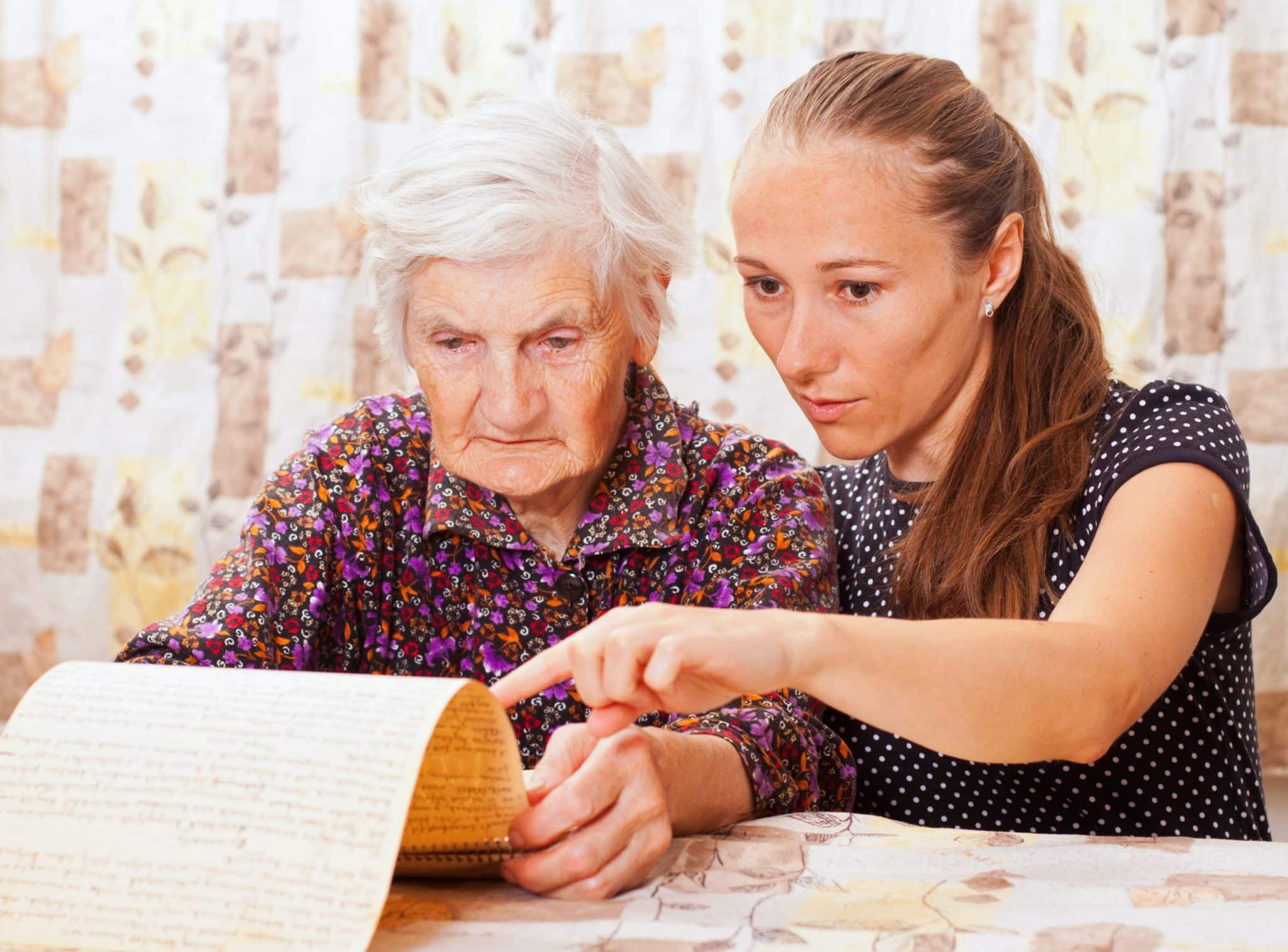 Aide à domicile - personnes âgées