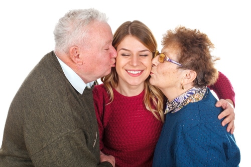 Aide à domicile - grands-parents