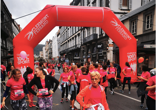 Senior Compagnie Aide à domicile Clermont-Ferrand a participé à la campagne Octobre rose