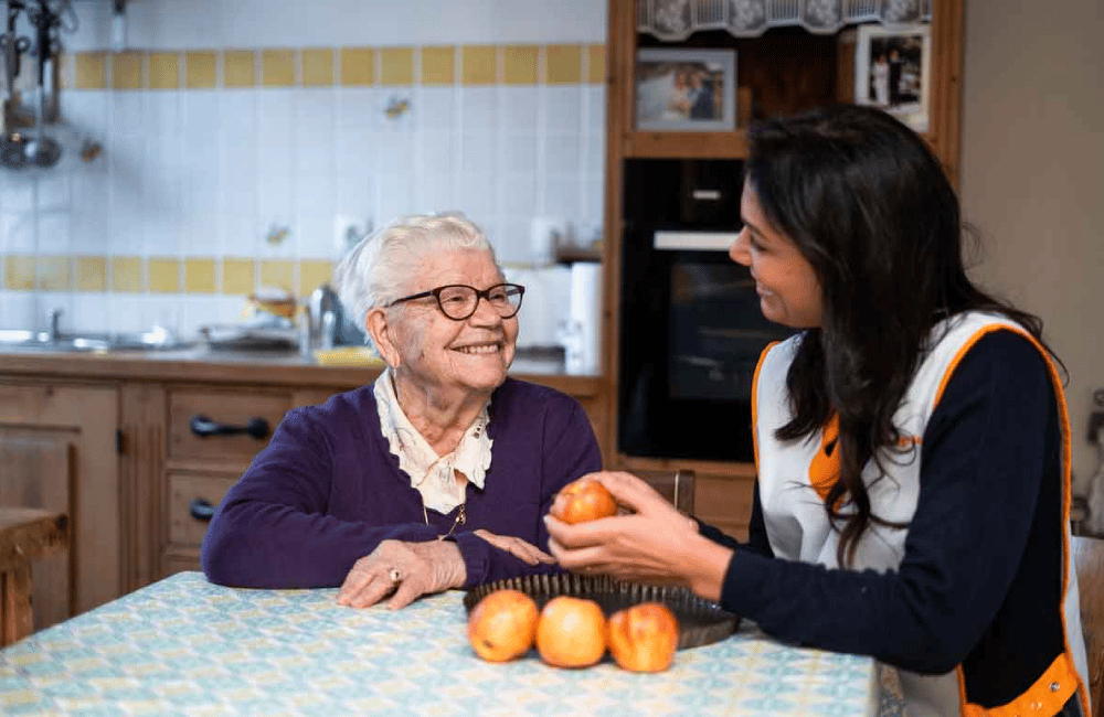 Aide au repas - aide à domicile personne âgée