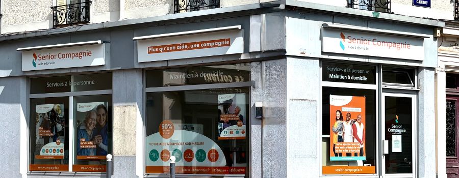 Vitrine de l'agence d'aide à domicile Senior Compagnie Fontenay-aux-Roses