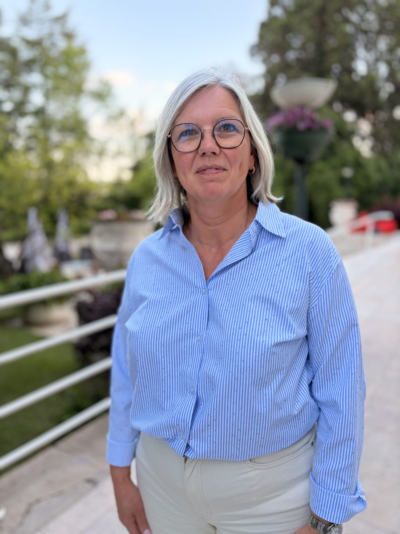 Véronique Dumortier, franchisée à Senior Compagnie Bailleul, dans l'aide à domicile