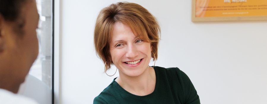 Anne Knecht, franchisée d'une agence d'aide à domicile à Saverne