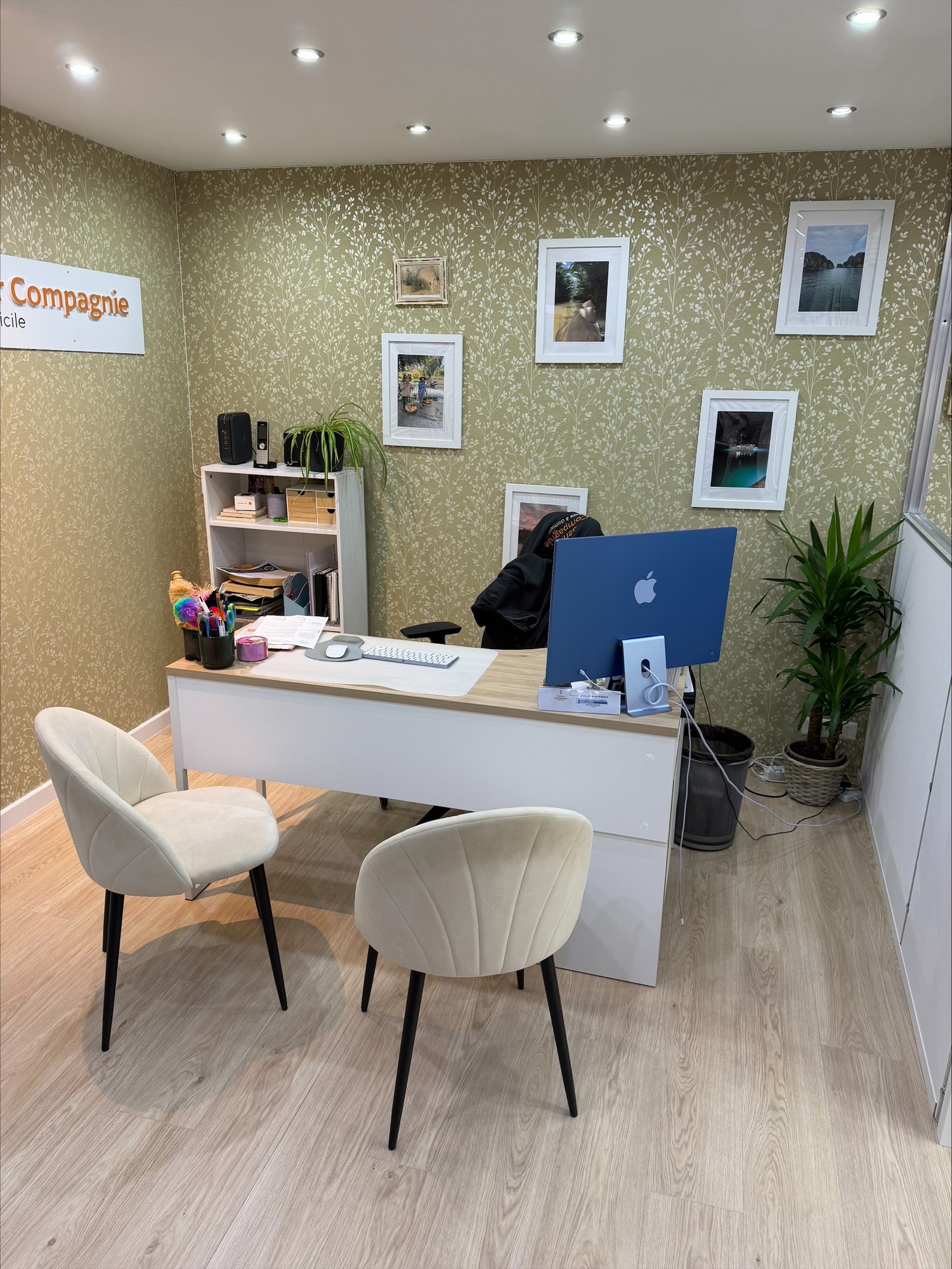 Bureau de l'agence Senior Compagnie Lillebonne, aide à domicile