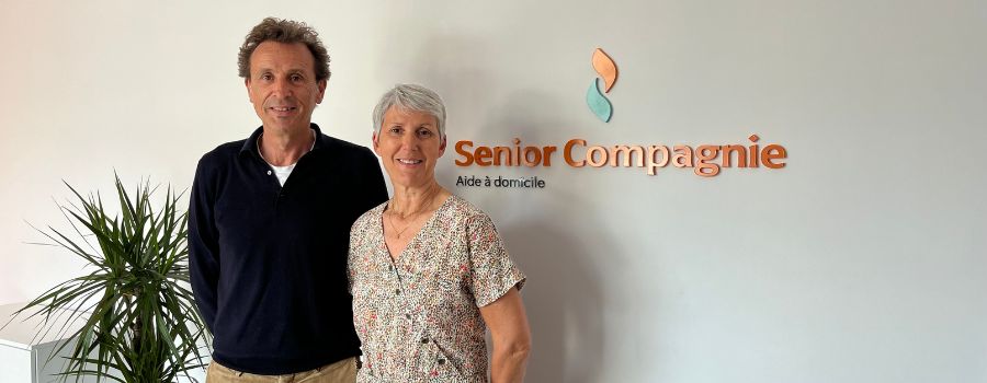 Bienvenue à Sophie et Yann Jaslet qui rejoignent officiellement le réseau Senior Compagnie