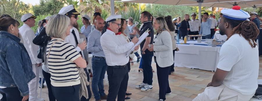 Soirée élégance nautique pour finir en beauté la convention Zephyr 2025