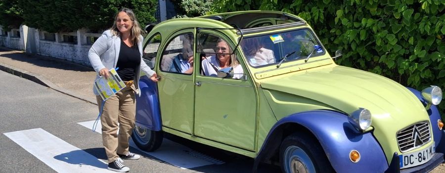 Cette année, c'est un rallye auto avec de somptueuses 2CV qui a animé le teambuilding