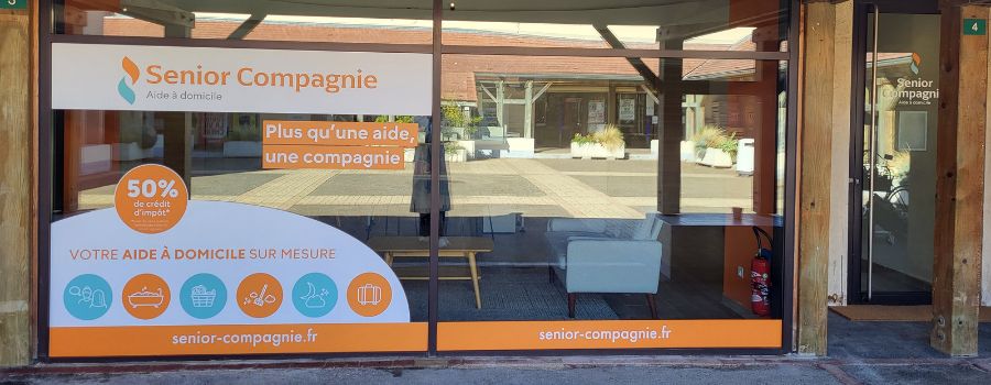 Vitrine Agence d'aide à domicile Senior Compagnie Mareil-sur-Mauldre