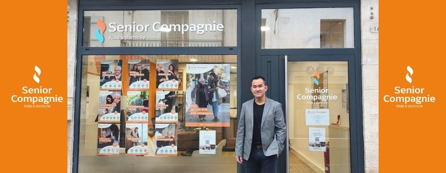 Vitrine de Senior Compagnie Loches, agence d'aide à domicile