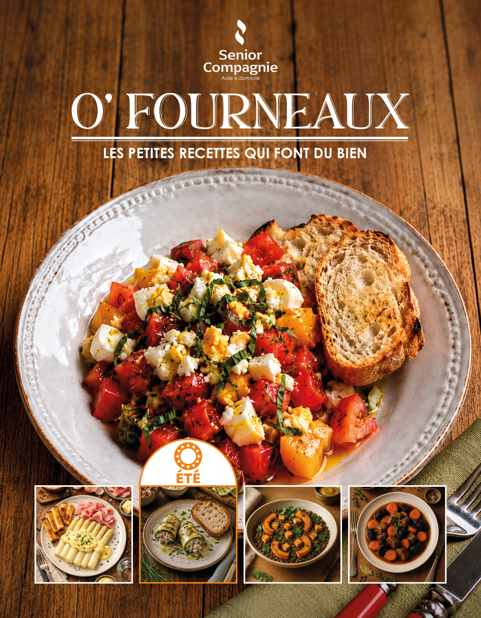 Livre de recettes Senior Compagnie été 2026