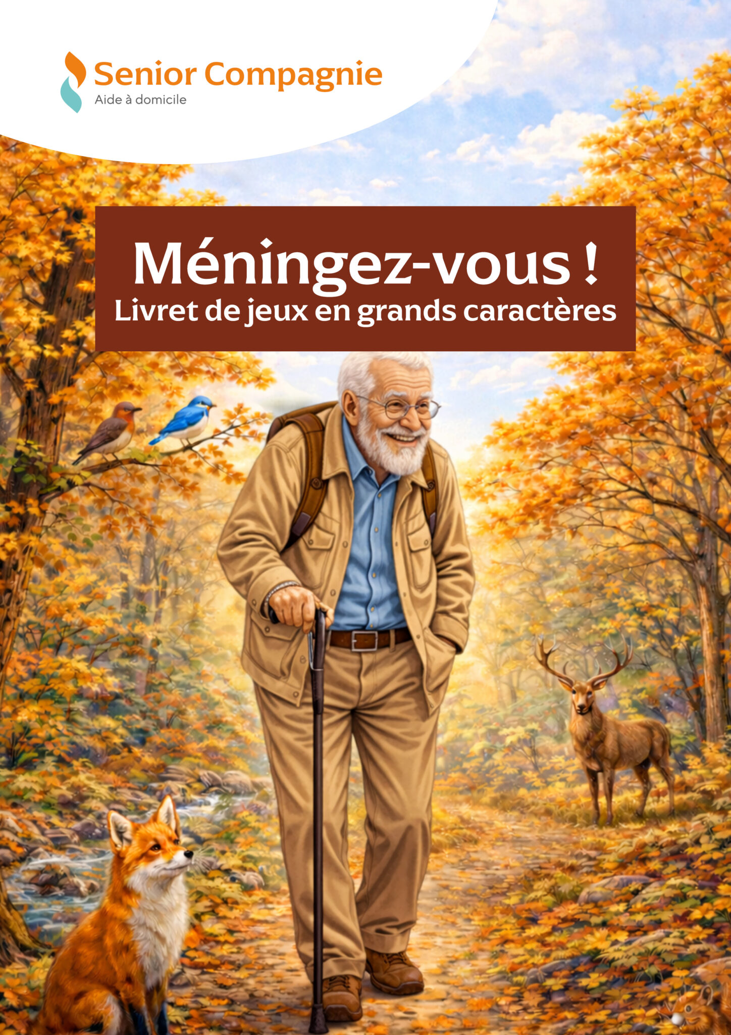 Livret de jeux Senior Compagnie, édition automne 2026