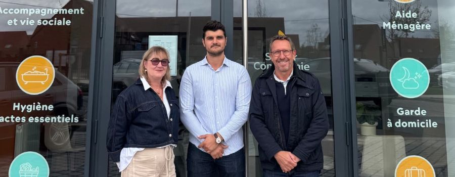 Ouverture de l'agence d'aide à domicile Senior Compagnie Pont à Marcq